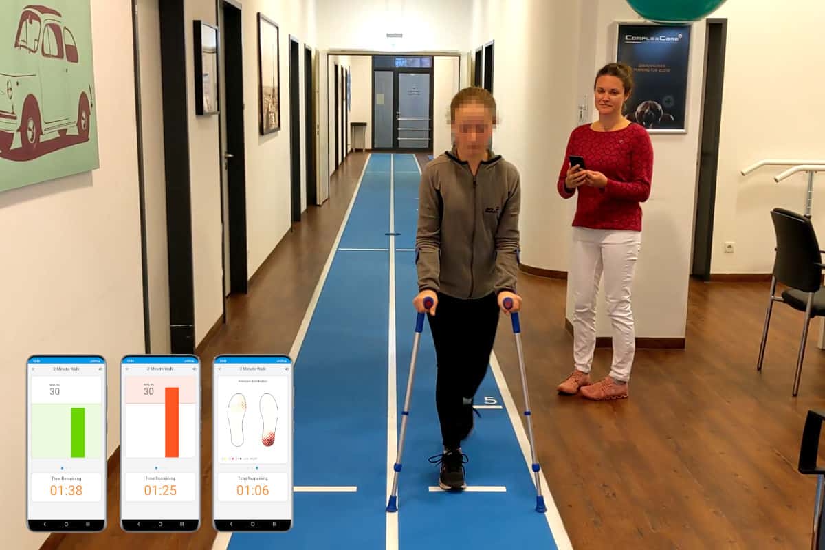 Gait analysis and biofeedback for trauma patients with ReGo