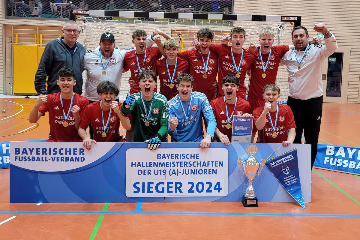 Bayerischer Fußballverband U19 Hallenmeisterschaften: Gewinner TSV 1860 Rosenheim