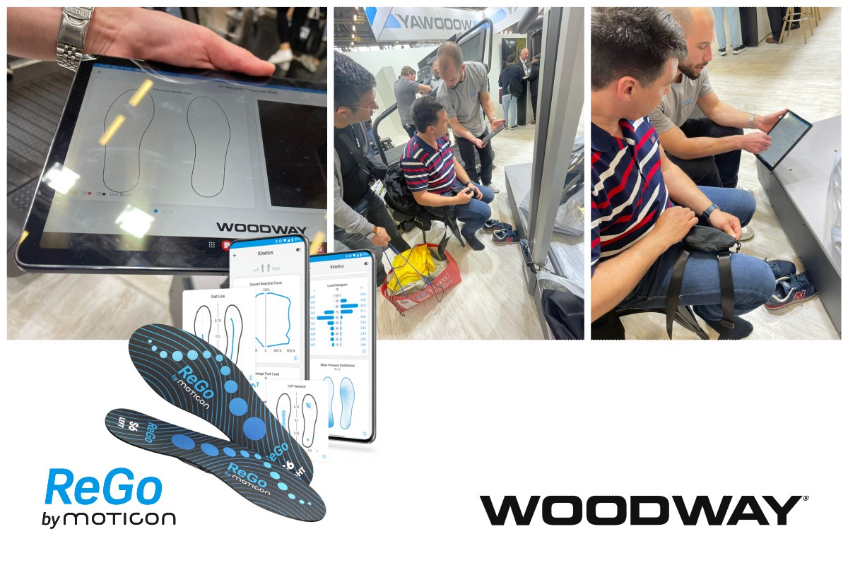 moticon to join woodway with new gait analysis solution on FIBO